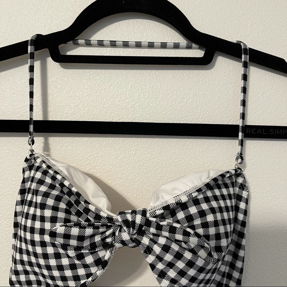 Gingham One Piece Bathing Suit - image 4